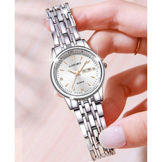 Жіночий наручний годинник Longbo One (Сріблястий) Вінниця - фото 5