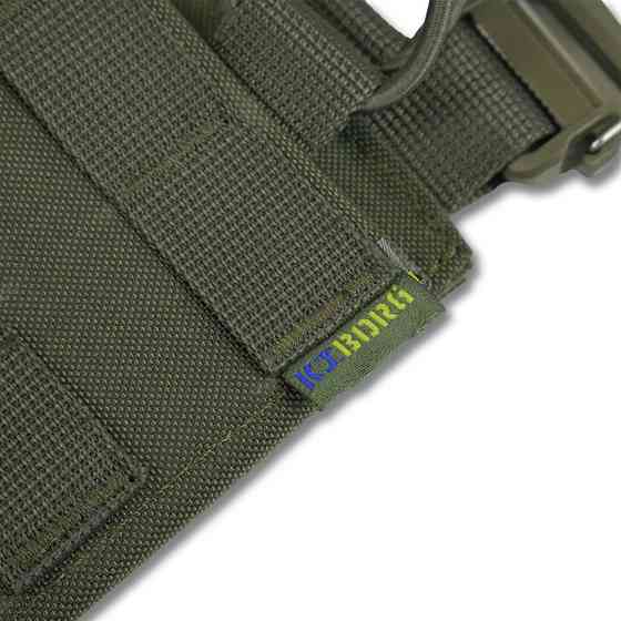 Зʼємна передня панель до плитоноски з підсумками під 3 магазини хакі Київ