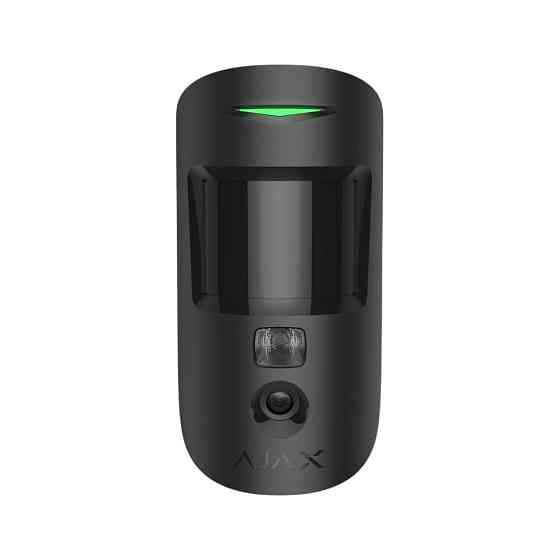 Бездротовий сповіщувач руху з камерою Ajax MotionCam HDR (PhOD) Black (119281.310.BL1) ( 14847 ) Харків