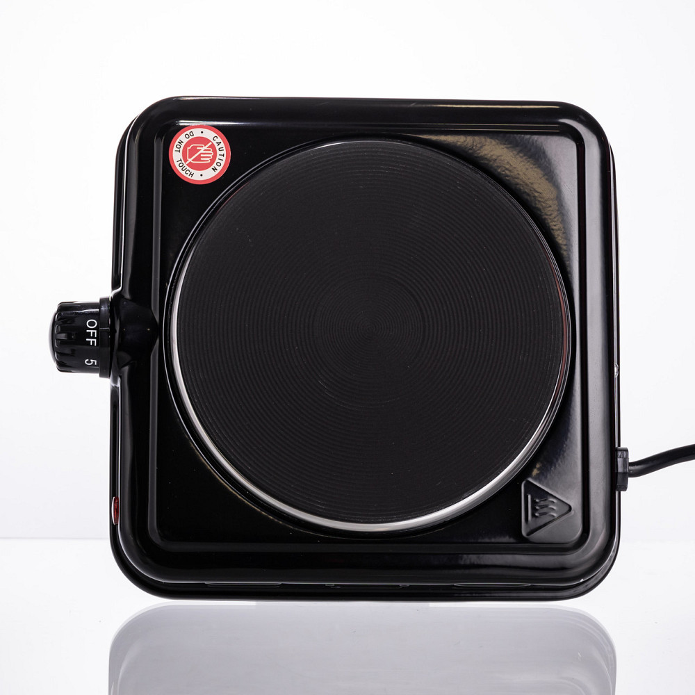 Настольная электрическая плита SOKANY SK-5109 на одну конфорку 1000Вт Черная Киев - изображение 6