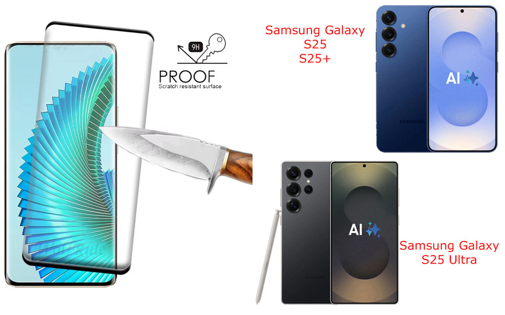 Захисне скло HyperGlass Pro для Samsung Galaxy S25, S25+, S25 Ultra – максимальна чутливість та захист Київ - фото 1