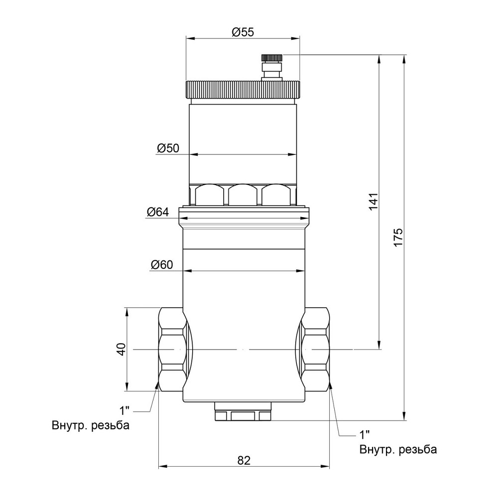 Дегазатор Icma 1" No740 Київ - фото 6
