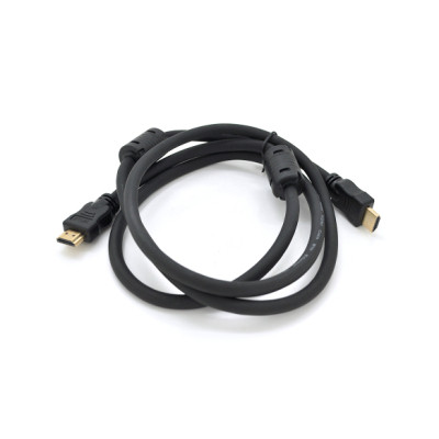 Кабель мультимедийный HDMI M to HDMI M 1.0m V1.4 4K black Ritar (HDMI(M)/(M)V1.4-1m-348P) Винница - изображение 1