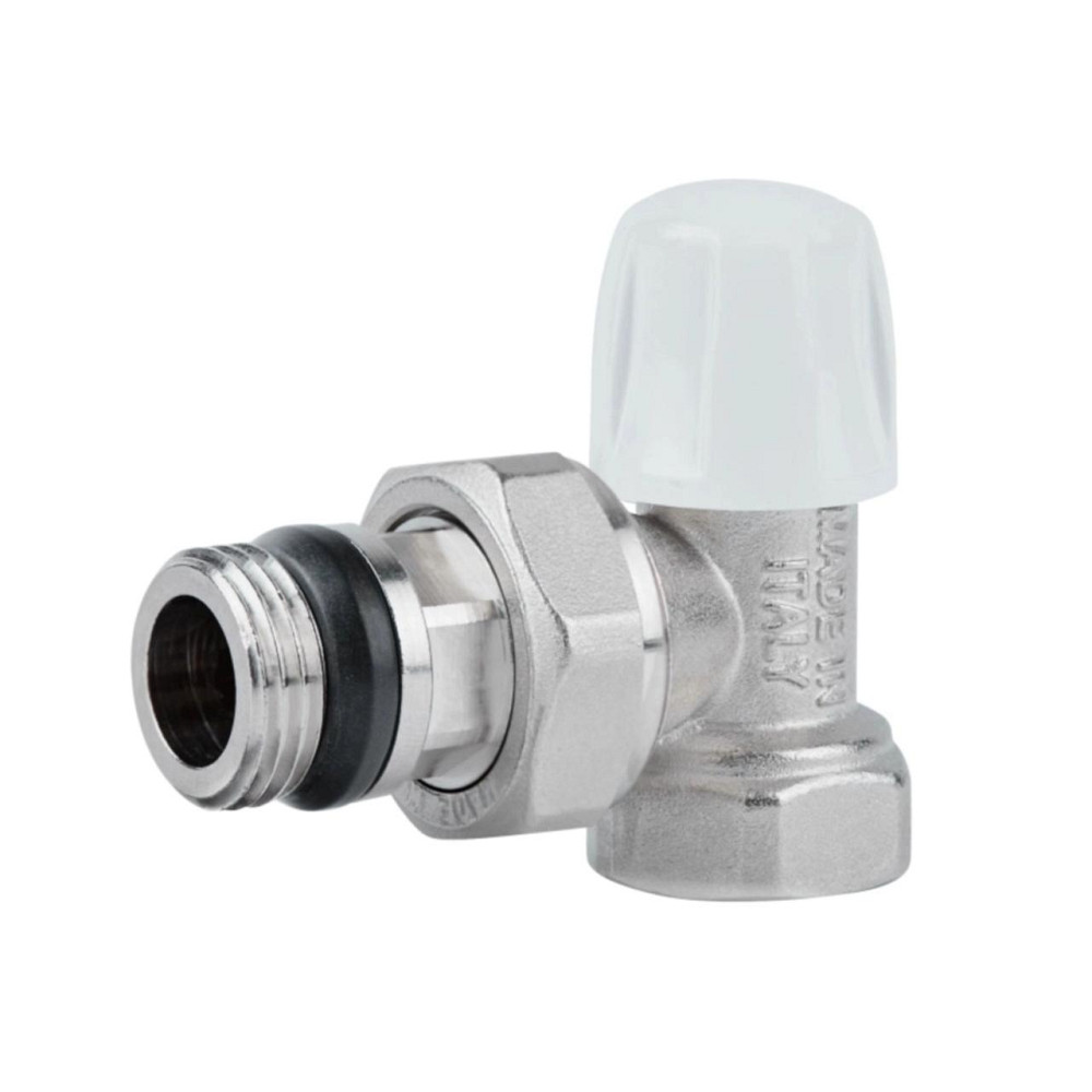 Кран радіаторний Icma 1/2" з антипротічкою кутовий без ручки No805+940 Київ - фото 1