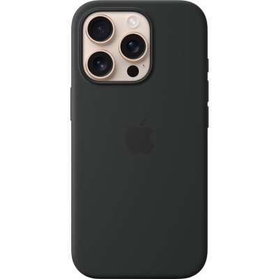 Чохол до мобільного телефона Apple iPhone16 Pro Silicone Case with MagSafe - Black (MYYJ3ZM/A) Вінниця - фото 1