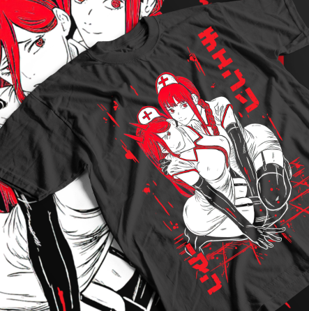 Футболка для мальчика аниме Человек-бензопила оверсайз (рост от 165 до 180 ) Черний AnimeJ0756m Днепр