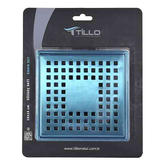 Трап душевой TILLO TM216 15х15см (000027388) Киев