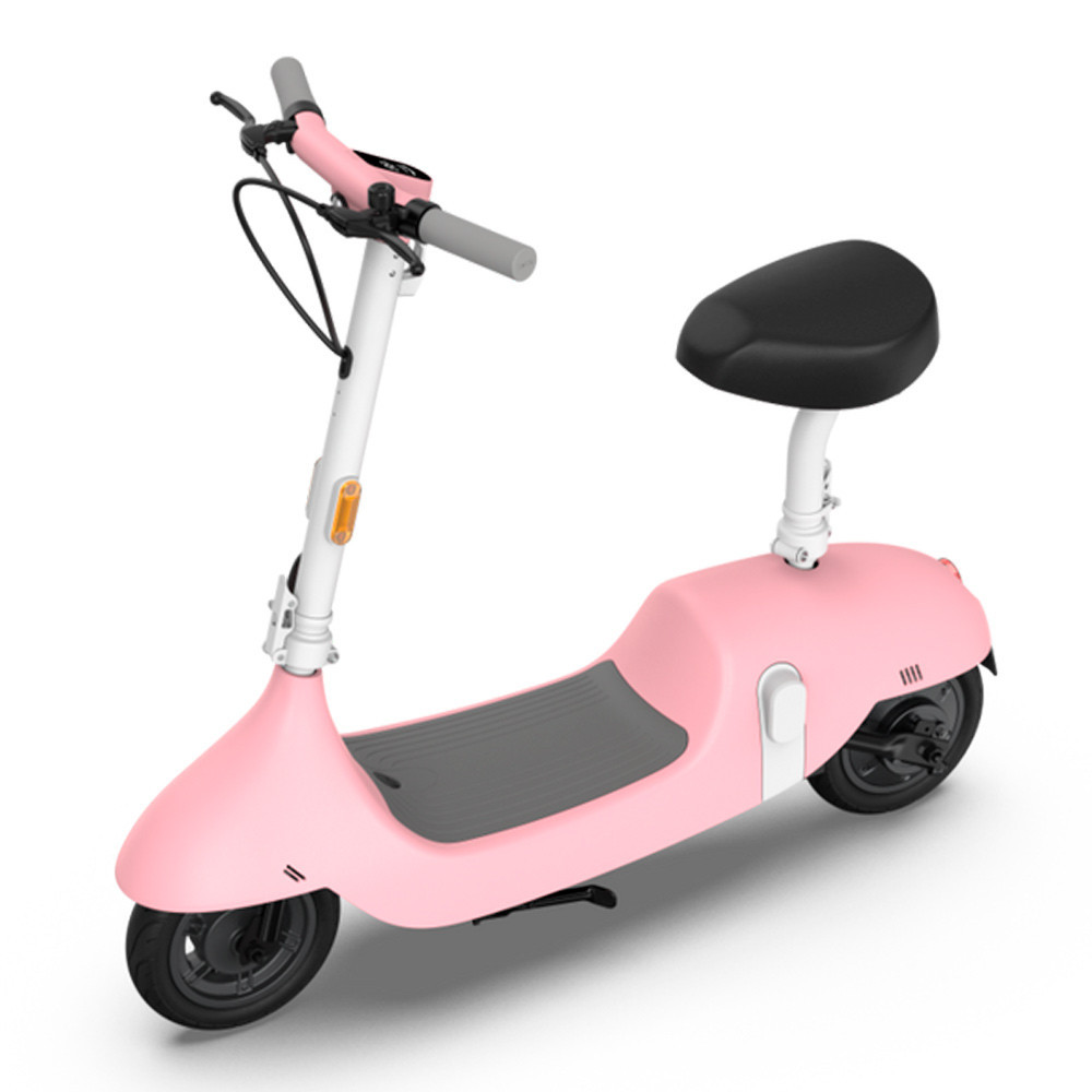 Електросамокат з сидінням OKAI Ceetle PRO EA10C Pink 10', 350(900)W, 25Km / h, 10.4Ah, 55Km, 20%, NFC, App.29kg Одеса - фото 2