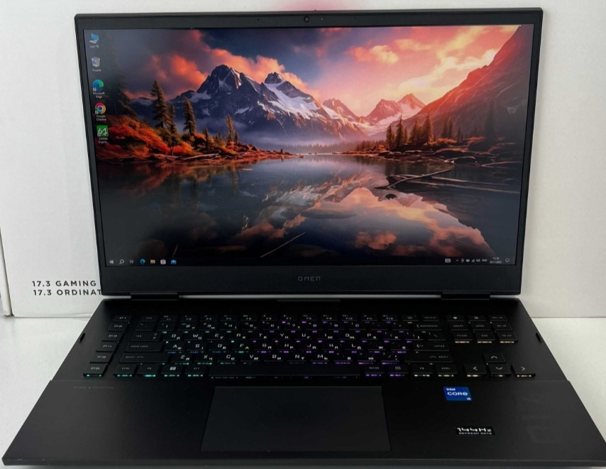 Ноутбук HP OMEN 17 i5-11400H RTX 3060 6Gb 130W 144Hz RAM 16 Gb SSD 512Gb. Київ - фото 1