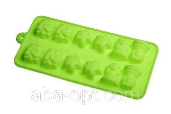 Силіконова форма на 12 виробів " асорти" 20 х 10 х 2 см (шт) Одеса