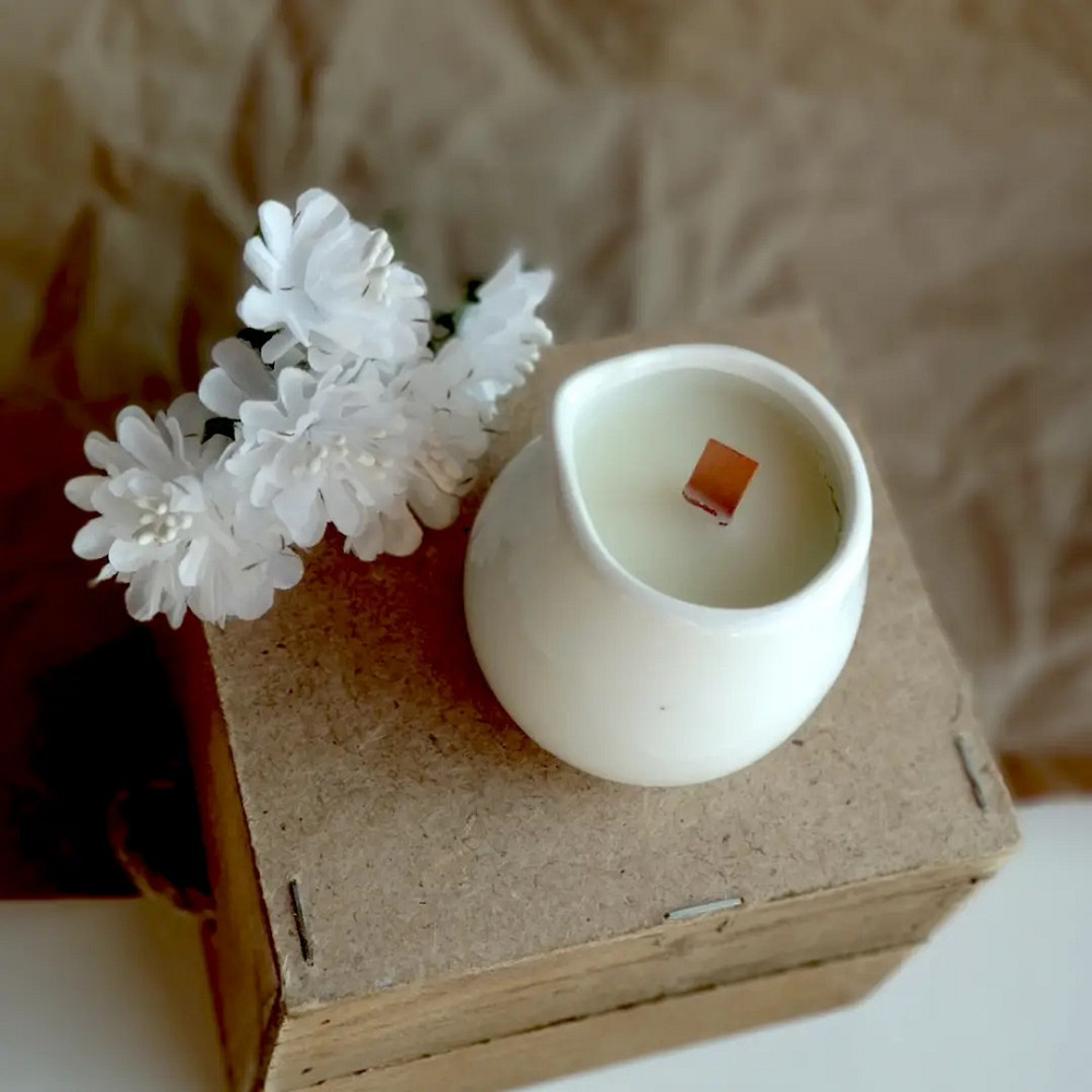 Масажна спа-свічка Лаванда PURITY 90 мл Київ - фото 3