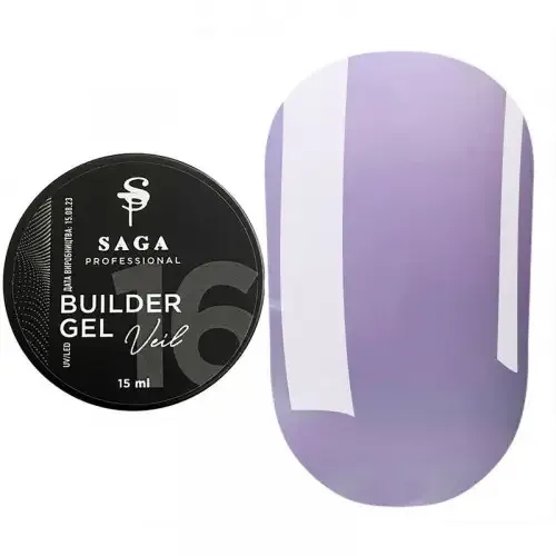 Гель для нарощування Saga Veil Gel 16 Київ - фото 1