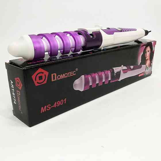 Щипці для завивки хвилястого волосся Domotec MS 4901, Плойка для створення об'ємних зачісок VS-30 Івано-Франківськ