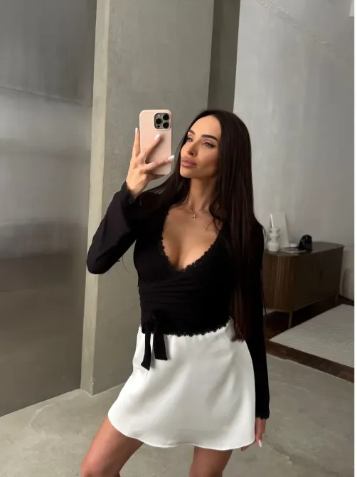 Кофтинка на запах з мережевом Одеса - фото 4