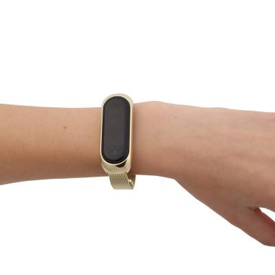 Ремінець до фітнес браслета BeCover Metal для Xiaomi Mi Smart Band 5 Gold (705148) Вінниця - фото 4