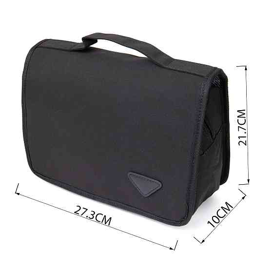 Текстильная сумка-органайзер в путешествие Vintage 20657 Черная Киев