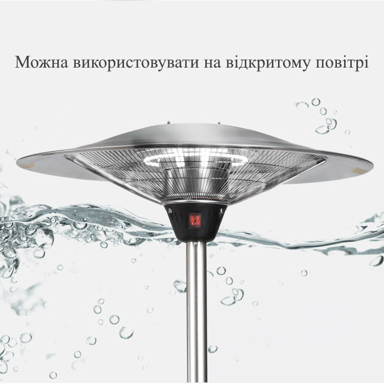 Электрический инфракрасный обогреватель GRILLI 3000w, 200*60см 777757 Код: 008344 Ровно - изображение 9