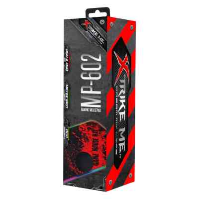 Коврик для мышки Xtrike ME MP-602 RGB lighting Black/Red (MP-602) Винница