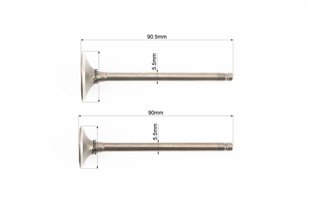 Клапанний рем. к-кт (пружини, сухарі, сальники, клапана) CB125cc Киев - изображение 2