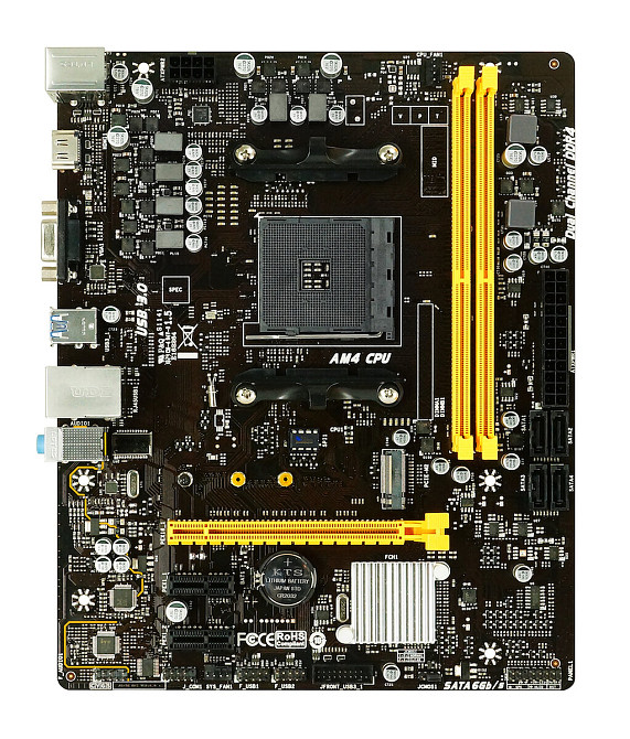 Материнська плата Biostar B450MH (sAM4,  AMD B450, PCI-Ex16) Киев - изображение 1