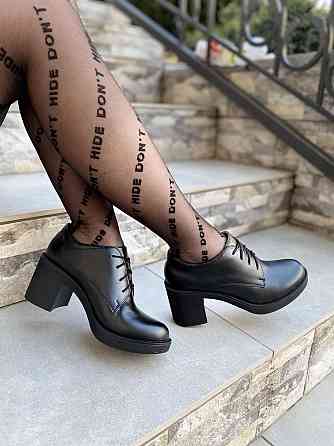 MILLI GOLD Туфлі жіночі MILLI GOLD 369-6826 чорні (весна-осінь, шкіра натуральна) (3402) Коломыя