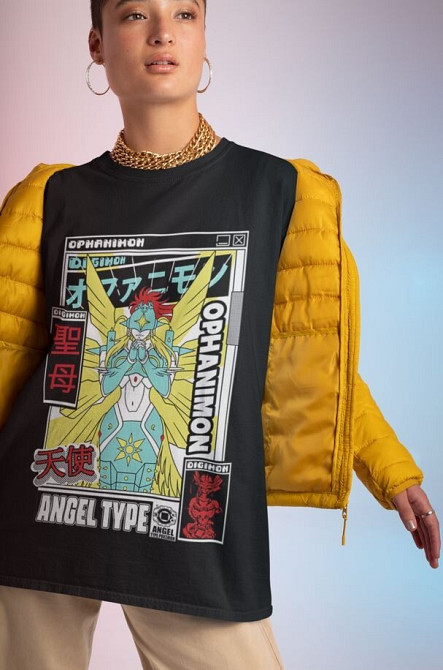 Футболка аниме Аниме Винтаге Спекиал Манга оверсайз (S/M/L) Черний AnimeJ1128 Днепр - изображение 6