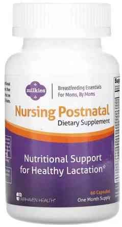 Вітаміни для жінок Fairhaven Вітаміни для годуючих Postnatal Breastfeeding Multivitamin 60 капс Київ