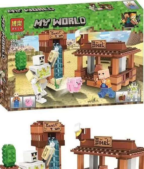 Конструктор Bela Minecraft 