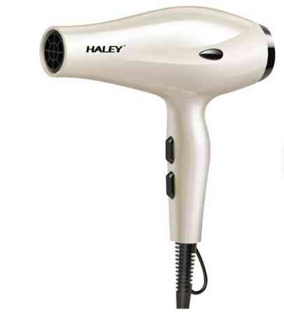 Професійний високошвидкісний фен для волосся з іонізацією Haley HY-4023 2200Вт, фен для сушки з насадкою Одеса