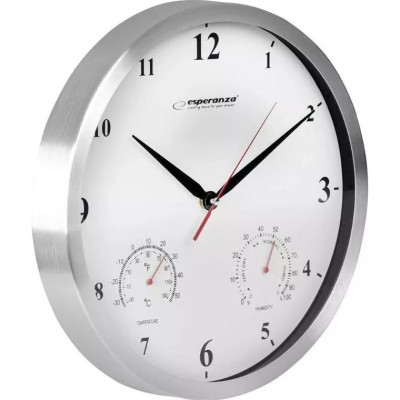 Настінний годинник Esperanza Wall Clock Washington 30 см White (EHC008W) Вінниця - фото 2