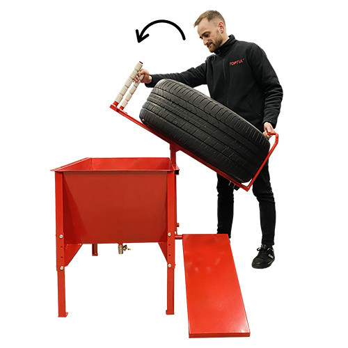 Ванна для перевірки герметичності коліс легкових і легких комерційних автомобілів (140 л) (ХЗСО) WTB140L Одеса - фото 3