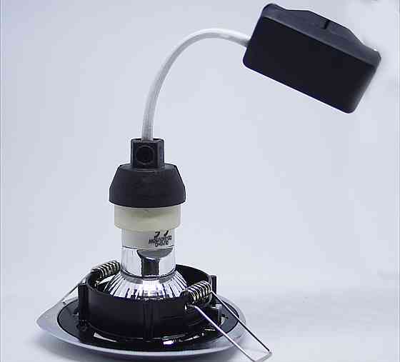 Спот - встраиваемый светильник 1хGU10х50W, никель, L6006T не поворотный Днепр