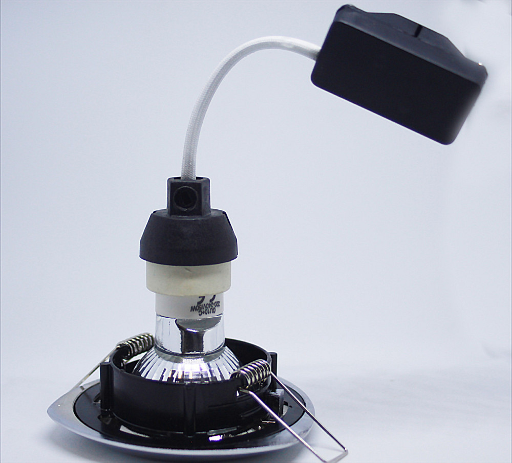 Спот - встраиваемый светильник 1хGU10х50W, никель, L6006T не поворотный Днепр - изображение 3