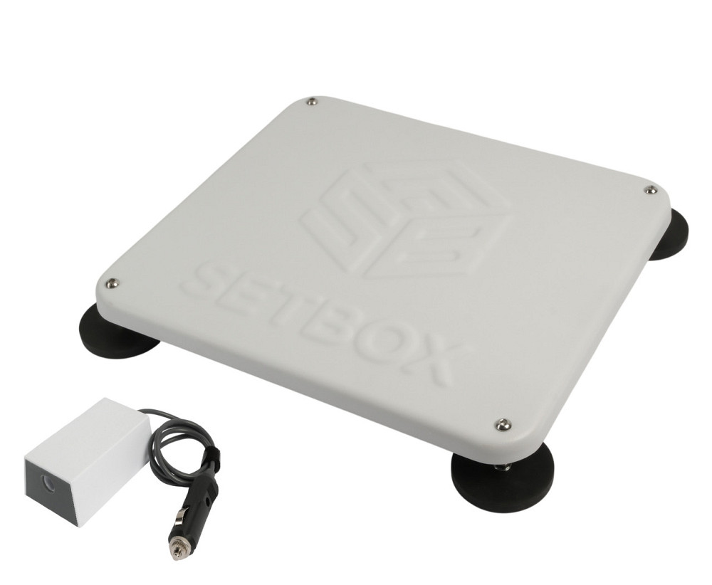 Корпус Setbox для Starlink Mini на авто для самостоятельной сборки + адаптер 12V (Белый) Киев - изображение 1