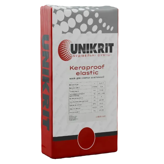 Эластичная высокоэластичная плитка и клей для пола Unikrit Харьков - изображение 1