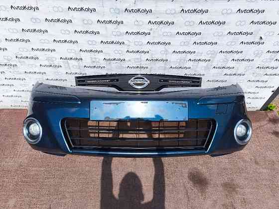 Бампер передній в зборі с туманками Nissan Note E11 2008-2012 (62022BH10H) Ковель
