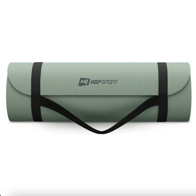 Колрик для йоги Hop-Sport HS-NB015GM NBR 1,5см оливковый Киев - изображение 8