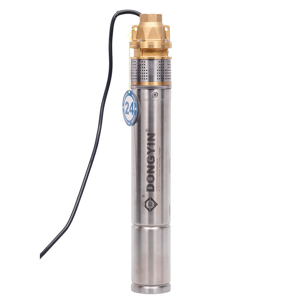 Насос вихревой скважинный 0.55кВт H 36(21)м Q 40(20)л/мин Ø75мм AQUATICA (DONGYIN) 3SKm75 (777301) Ровно - изображение 8