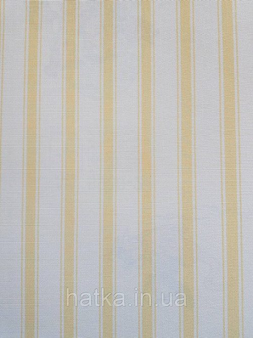 Шпалери вінілові на флізеліні AdaWall Ada Kids метрові дитячі смуги широкі вузькі жовті Київ - фото 1