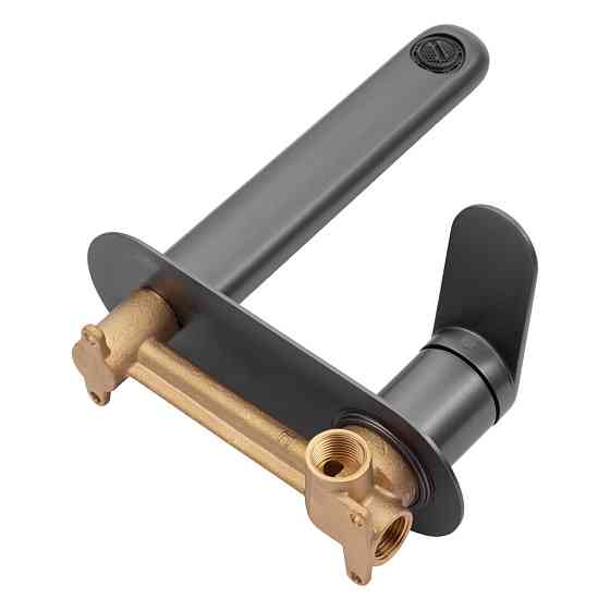 Смеситель для раковины настенный Kroner Element 211133B-5301 графит Киев