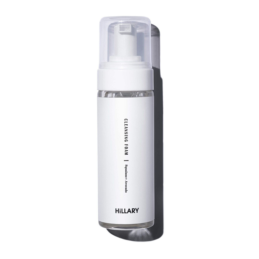 Очищающая пенка для сухой и чувствительной кожи Cleansing Foam Squalane + Avocado oil Hillary 150 мл Киев - изображение 3