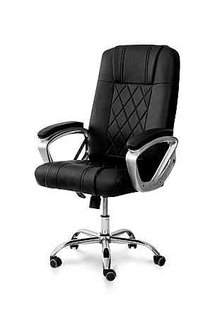 Стілець офісний Міррор, чорний Київ