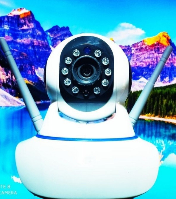 Безпроводная поворотная Wi-Fi IP Камера SMART Q5. Харьков - изображение 1