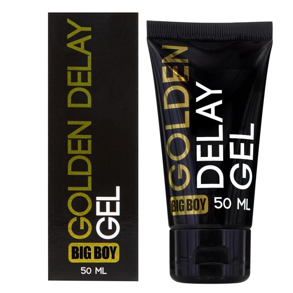 Пролонгатор - Big Boy Golden Delay Gel, 50 мл Sex Aura Київ - фото 1