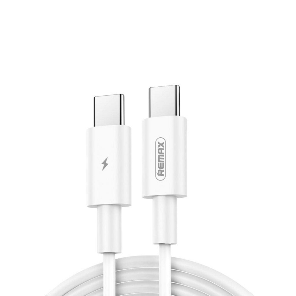 Кабель Remax Marlik Type-C to Type-C PD 100W 1M Белый (RC-175c) Київ - фото 1