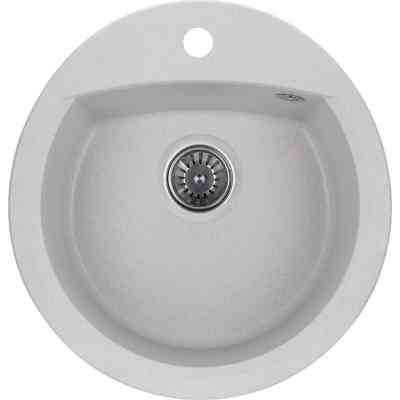 Мийка кухонна GRANADO RONDA gris з сифоном (470*490mm.) (gr2208) Вінниця