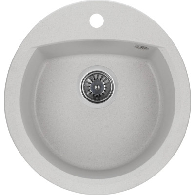 Мойка кухонная GRANADO RONDA gris з сифоном (470*490mm.) (gr2208) Винница - изображение 1
