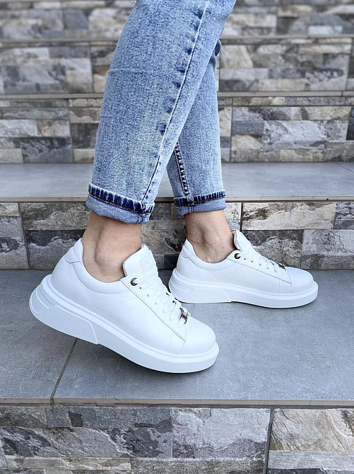 VLADEKS Кеди жіночі VLADEKS 1166 білі (весна-осінь, шкіра натуральна) (4413) Коломыя - изображение 9