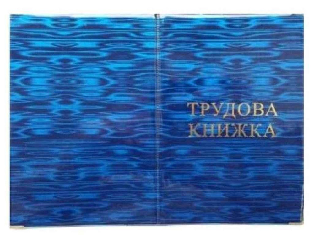 Обложка на трудовую книжку синий 28-Тk Глянец ТМ Tascom Киев - изображение 1
