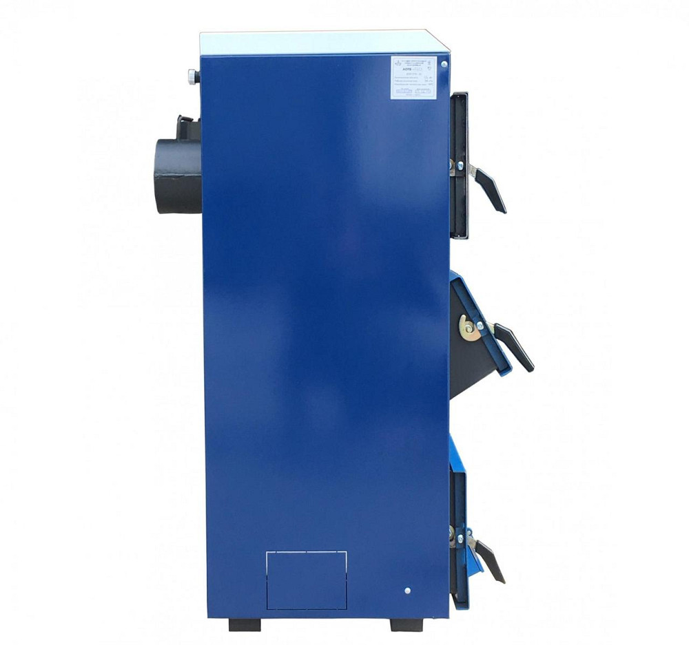 Котел твердопаливний Корді АОТВ 20 СТ сталь 6 мм котел на дровах 20 кВт до 180 м2 для дому та дачі з заднім димоходом Тернопіль - фото 3